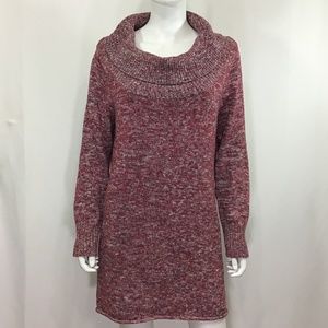 Susan Bristol White Label Cowl Neck Sweater Dress